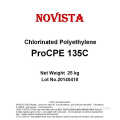 Polietileno clorado CPE 135C